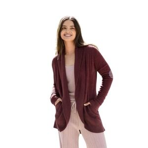 Barefoot Dreams CozyChic Lite Cardigan Soft Minimal Luxe Cozy‎ Fall Swester S
